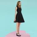 Semi Formal Gown Sleeveless Vintage Dress Black Dress For Lady Manufactory